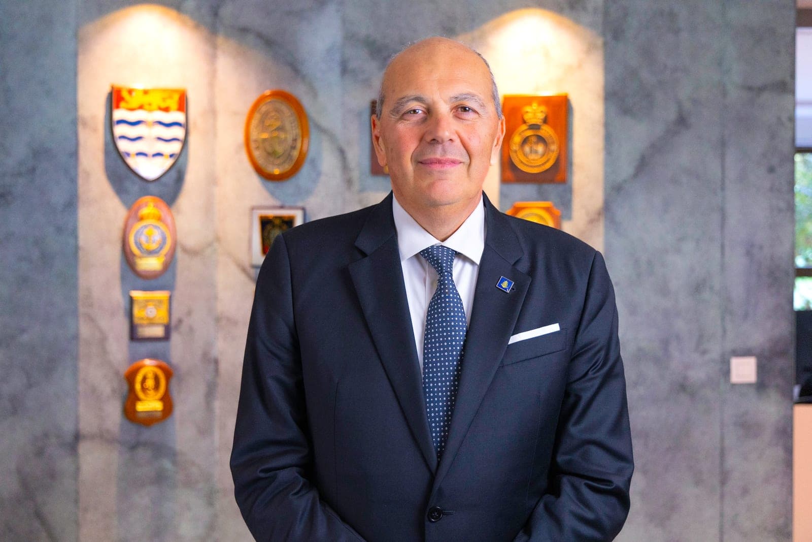 Rear Admiral Luigi Sinapi